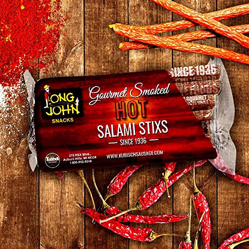 Long John Snacks Salami Stixs Garlic &Amp; Pepper - 2 1 Lbs. Pac