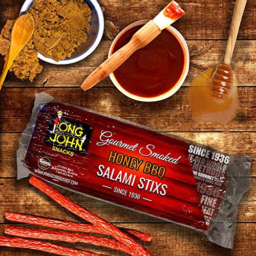 Long John Snacks Salami Stixs Mild - 1 Lbs. Packages, Gour