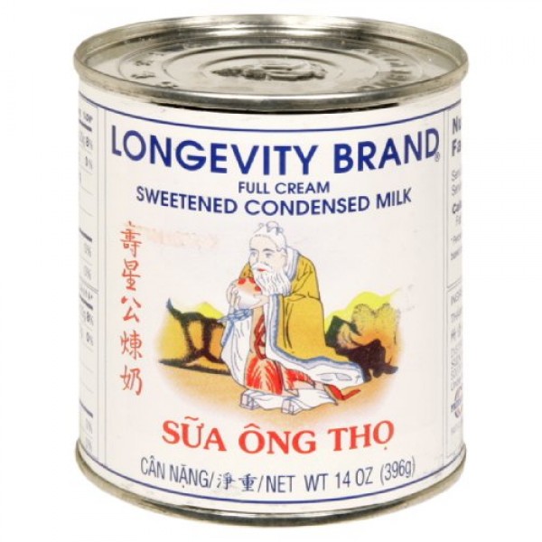 Longevity Sweetened Condensed Milk, 14-Ounce Pack Of 4