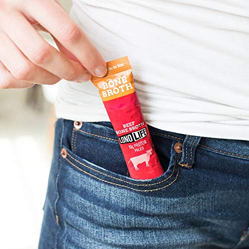 Beef Bone Broth Powder By Lonolife, Grass Fed, 10G Collagen Prot