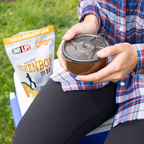 Lonolife Chicken Bone Broth Powder With 10G Protein, Paleo And K