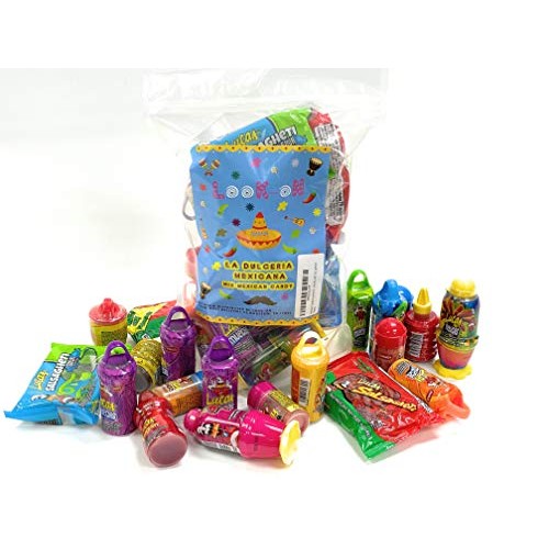 Lucas Mexican Candy Mix 14 Count Variety Of Sour, Sweet, Spicy