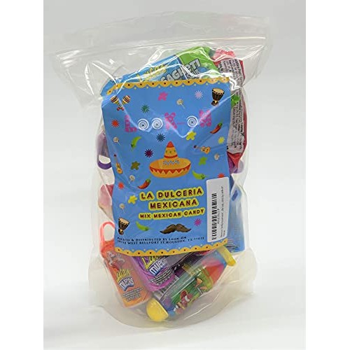 Lucas Mexican Candy Mix 14 Count Variety Of Sour, Sweet, Spicy