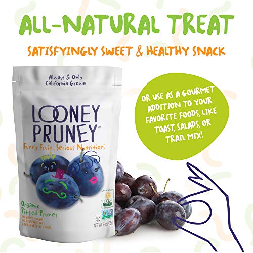 Looney Pruney California Organic Pitted Prunes/ Non-Gmo Project