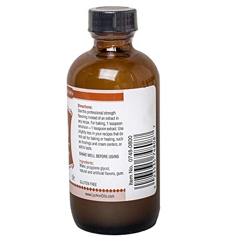 Lorann Almond Bakery Emulsion, 4 Ounce Bottle