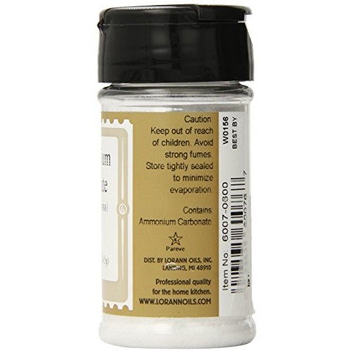 Lorann Bakers Ammonia Ammonium Carbonate 2.7 Oz., Jar
