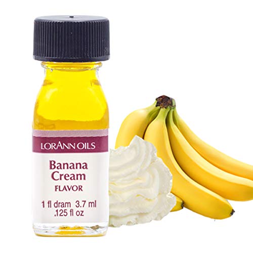 Lorann Banana Cream Super Strength Flavor, 1 Dram Bottle .0125