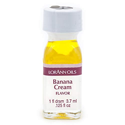 Lorann Banana Cream Super Strength Flavor, 1 Dram Bottle .0125