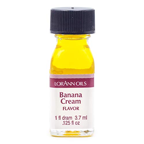 Lorann Banana Cream Super Strength Flavor, 1 Dram Bottle .0125