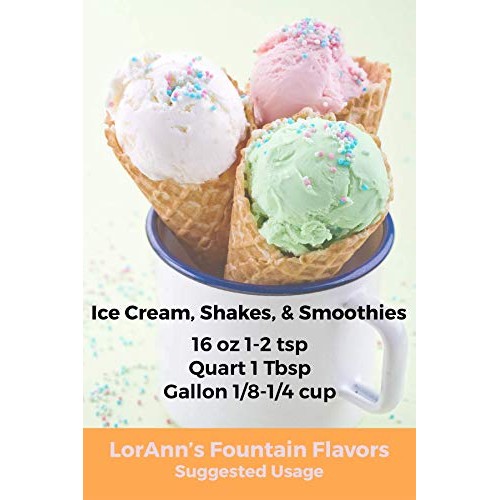 Lorann Cake Batter White Flavor Fountain, 4 Oz Bottle