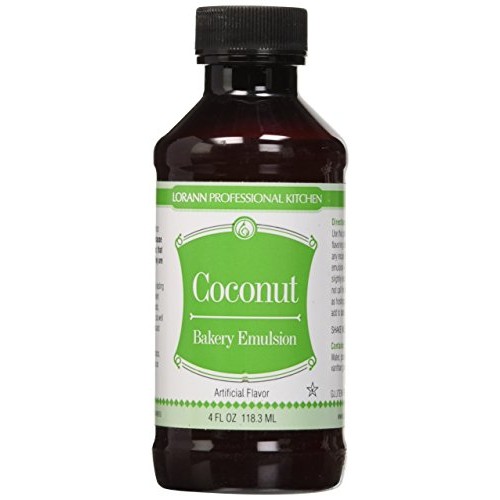 Lorann Coconut Bakery Emulsion, 4 Ounce Bottle