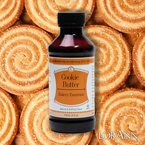 Lorann Cookie Butter Bakery Emulsion, 4 Ounce Bottle