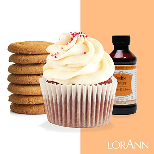 Lorann Cookie Butter Bakery Emulsion, 4 Ounce Bottle