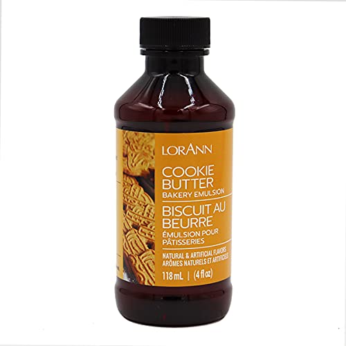 Lorann Cookie Butter Bakery Emulsion, 4 Ounce Bottle