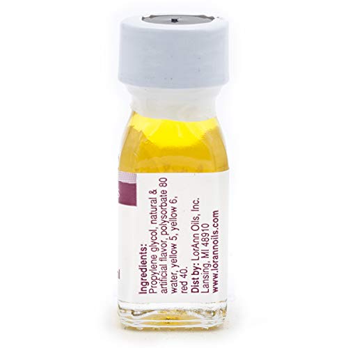 Lorann Eggnog Super Strength Flavor, 1 Dram Bottle .0125 Fl Oz