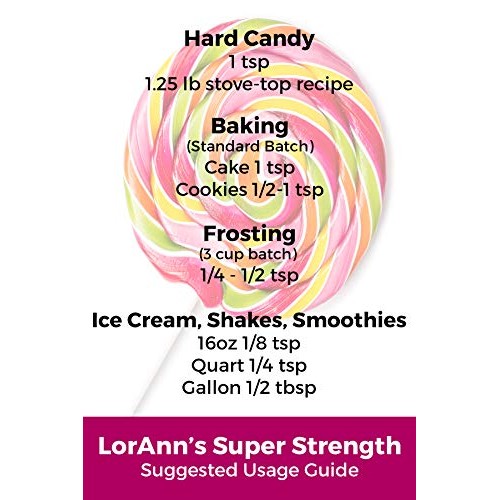 Lorann Green Apple Super Strength Flavor, 1 Ounce Bottle