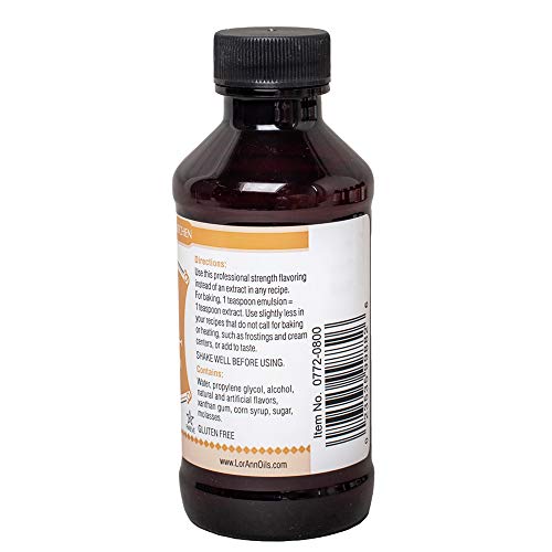 Lorann Hazelnut Bakery Emulsion, 4 Ounce Bottle