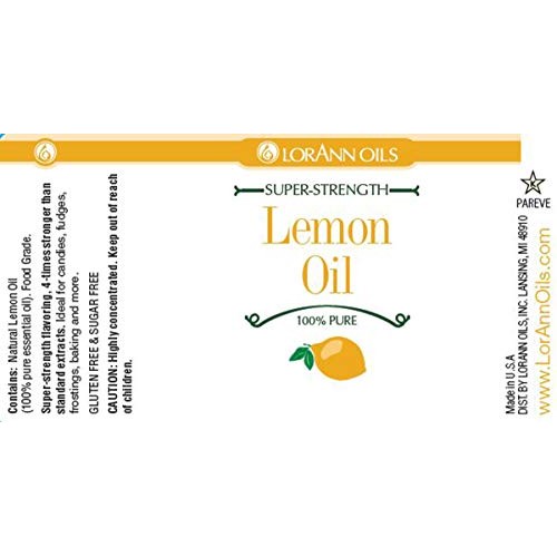 Lorann Lemon Oil Ss, Natural Flavor, 1 Ounce