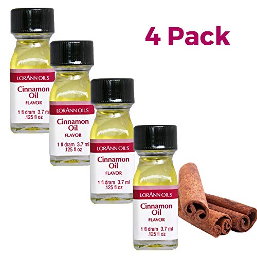 Lorann Oils Super Strength Cinnamon 4 Pack