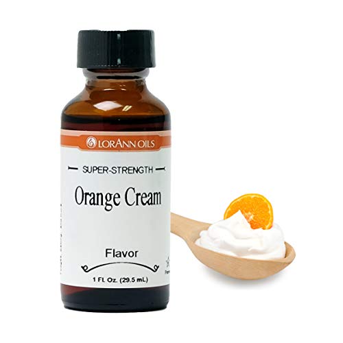 Lorann Orange Cream Super Strength Flavor Flavor, 1 Ounce Bottle