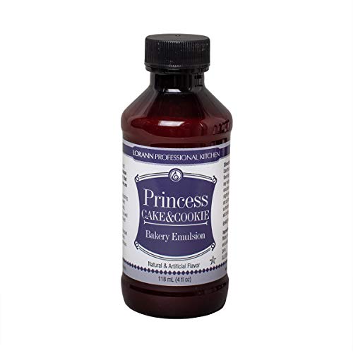Lorann Princess Cake And Cookie Bakery Emulsion, 4 Ounce Bottle