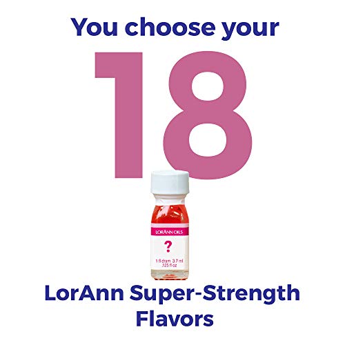 Lorann Ss Flavors 18 Pack Of 1 Dram Bottles .0125 Fl Oz - 3.7Ml