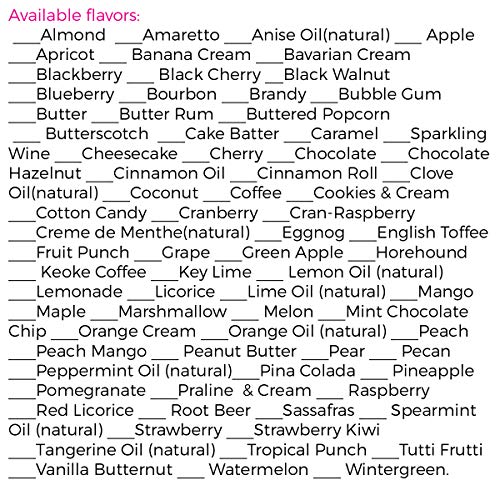 Lorann Ss Flavors 18 Pack Of 1 Dram Bottles .0125 Fl Oz - 3.7Ml