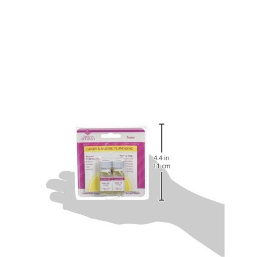 Lorann Super Strength Anise Oil, Natural Flavor, 1 Dram Bottle