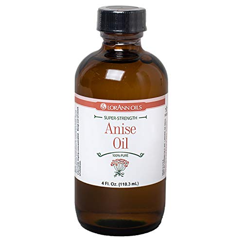 Lorann Super Strength Anise Oil, Natural Flavor, 4 Ounce Bottle