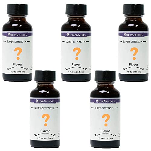 Lorann Super Strength Flavors 5 Pack Of 1 Ounce Bottles - You Ch
