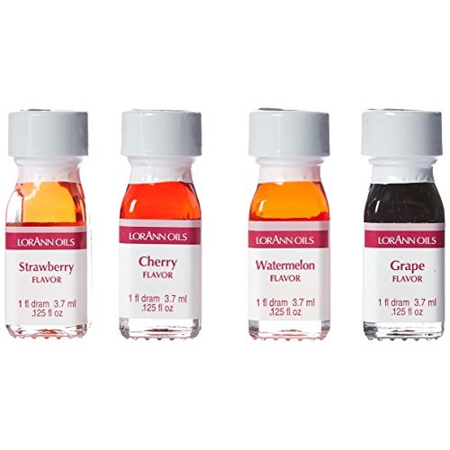 Lorann Super Strength Fruity Flavors In 1 Dram Bottles .0125 Fl
