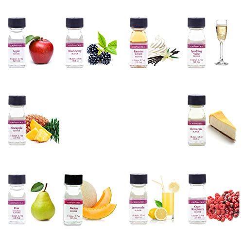 Lorann Super Strength Pack #4 Of 10 Fruity &Amp; More Flavors In 1 D