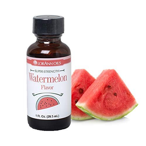 Lorann Watermelon Super Strength Flavor, 1 Ounce Bottle
