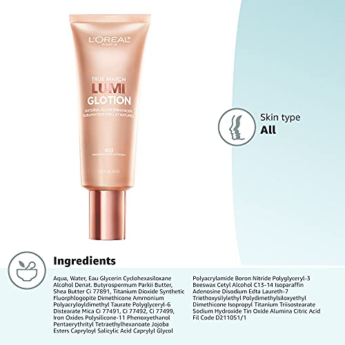 Loreal Paris Makeup True Match Lumi Glotion Natural Glow Enhanc