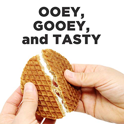Lorenta Stroopwafels 8-Count Bag - Chocolate Wafer Cookies For