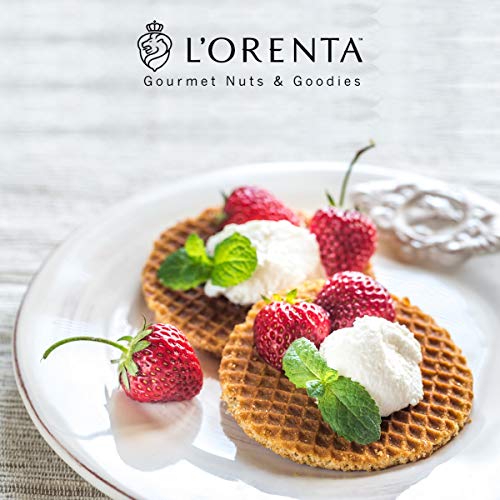 Lorenta Stroopwafels 8-Count Bag - Chocolate Wafer Cookies For