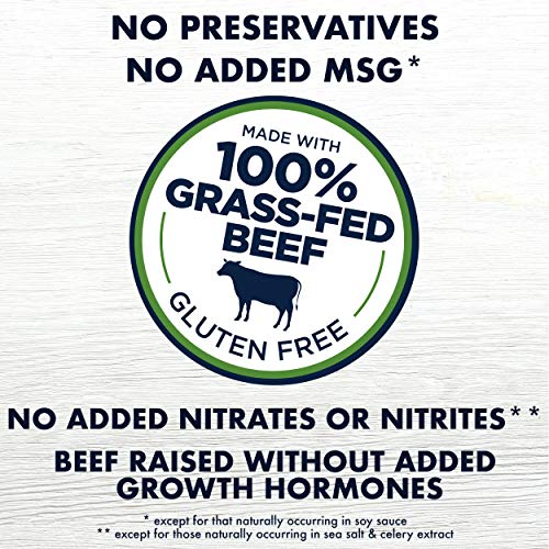 Lorissa’S Kitchen Grass Fed Beef Sticks, Jalapeño, 1 Oz., Pack O