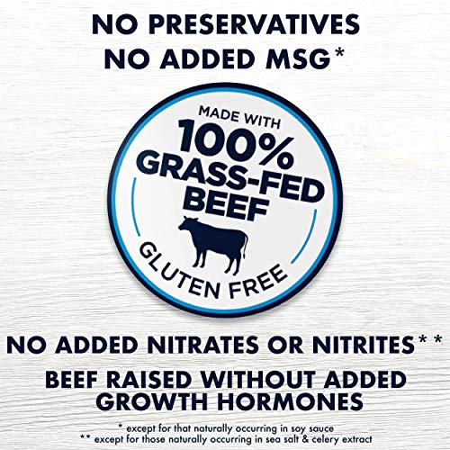 Lorissa’S Kitchen Snack Packs, Grass-Fed Beef Sticks, Original,