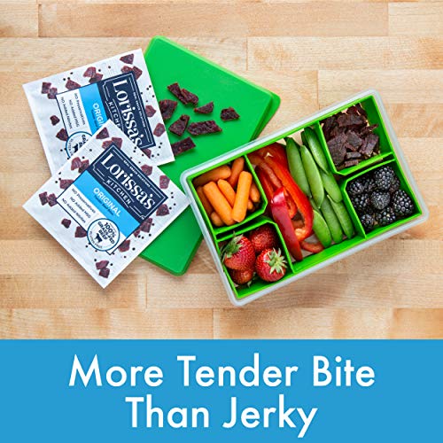 Lorissa’S Kitchen Snack Packs, Grass-Fed Beef Sticks, Original,