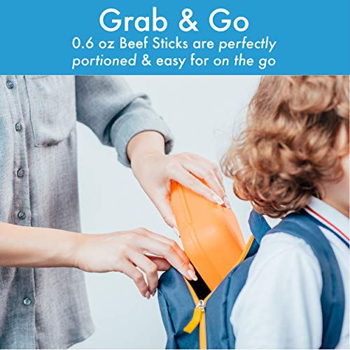 Lorissa’S Kitchen Snack Packs, Grass-Fed Beef Sticks, Original,