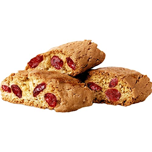Cranberry Biscotti, Cantuccini dAbruzzo, Italian Cookies made w...