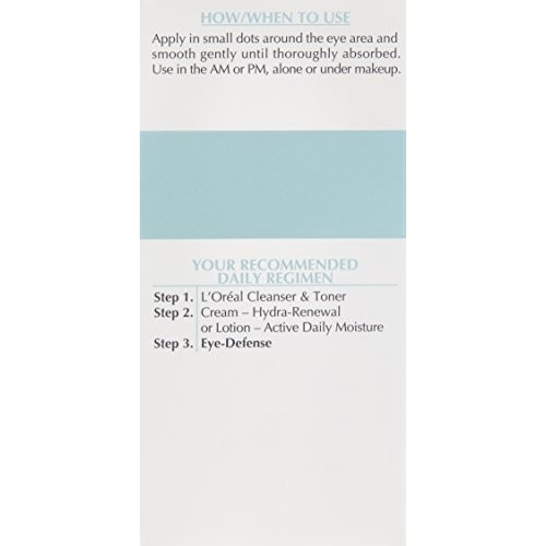 Eye Cream To Reduce Puffiness, Lines And Dark Circles, Loreal P