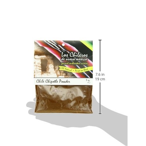 Los Chileros Chile Chipotle, Powder, 3 Ounce