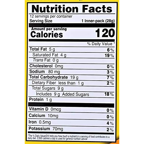 Lotte Choco Banana Pie Snack 12 Individually Wrapped 11.45oz