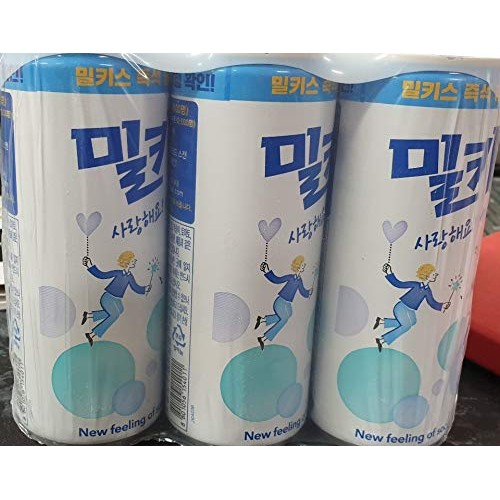 Lotte Milkis Soft Soda Variety Favor Yogurt Regular, Pack Of 6