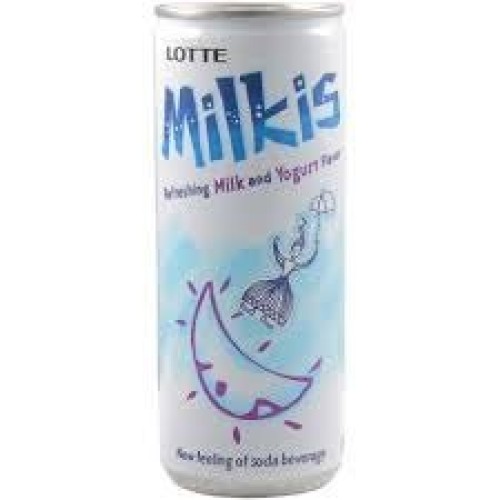 Lotte Milkis Soft Soda Variety Favor Yogurt Regular, Pack Of 6