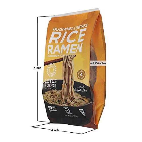 Lotus Foods Gourmet Buckwheat Mushroom Brown Rice Ramen And Mush