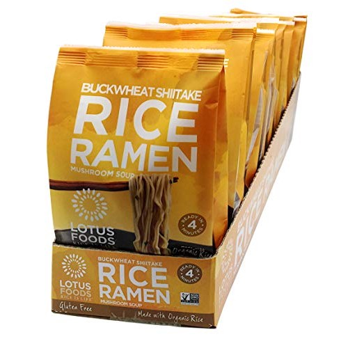 Lotus Foods Gourmet Buckwheat Mushroom Brown Rice Ramen And Mush