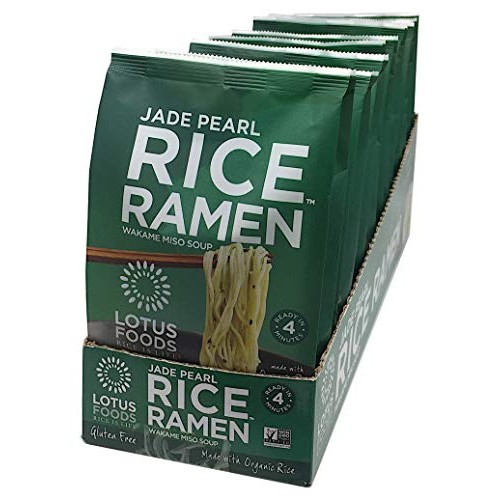 Lotus Foods Gourmet Jade Pearl Rice Ramen &Amp; Miso Soup, Gluten-Fr