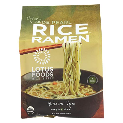 Lotus Foods Organic Jade Pearl Rice Ramen, 10 Ounce Pack Of 6